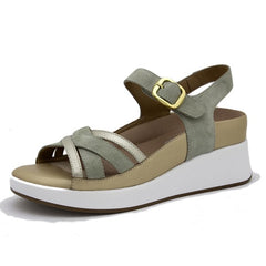 Piesanto Πέδιλο Salvi 250384-795H Μέντα-Χρυσό