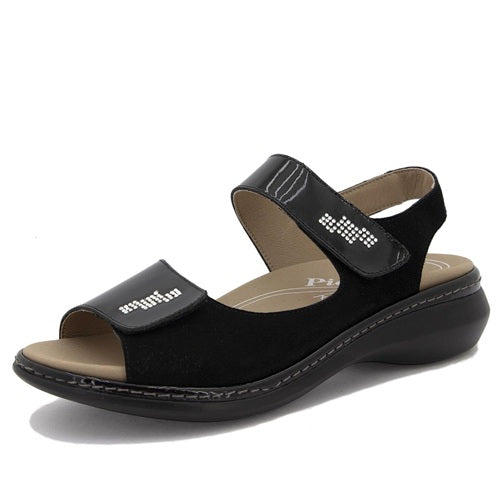 Piesanto Πέδιλο Sati 240820-782H Μαύρο