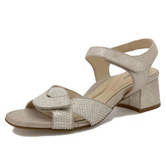 Piesanto Πέδιλο Smoke 250025-615G Ροζ Χρυσό