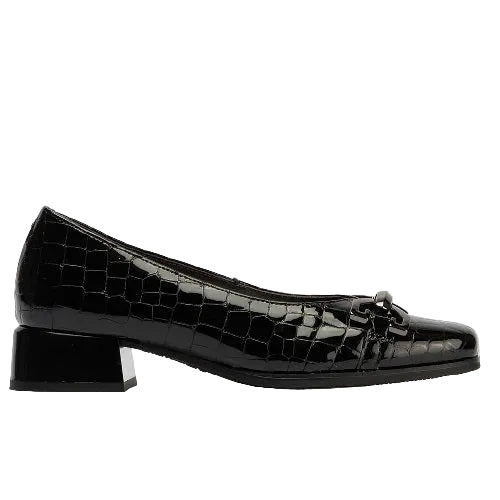 Pitillos Γόβα Mano 10113 Μαύρη Λουστρίνι