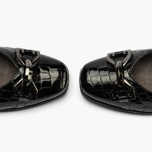 Pitillos Γόβα Mano 10113 Μαύρη Λουστρίνι