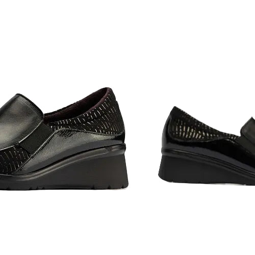 Pitillos Μοκασίνι Seni 10034 Μαύρο