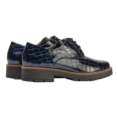 Pitillos Παπούτσι Mani 10081 Μπλε Λουστρίνι