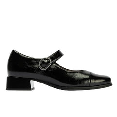 Pitillos Comfort Παπούτσι Jana 10813 Μαύρο Λουστρίνι