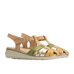 Pitillos Πέδιλο Attina 20110 Μπεζ Πολύχρωμο