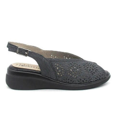 Pitillos Comfort Πέδιλο Isla 10342 Μαύρο