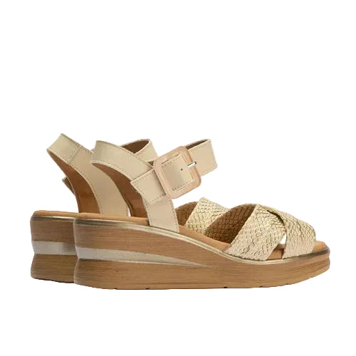 Pitillos Πέδιλο Marinel 10355 Μπεζ-Χρυσό