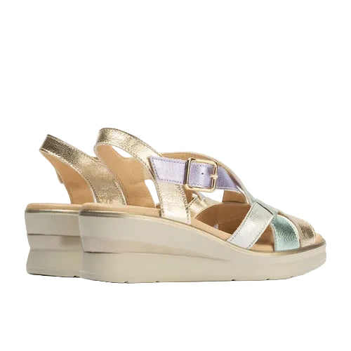 Pitillos Πέδιλο Mermaid 10361 Χρυσό-Πολύχρωμο