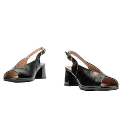 Pitillos Πέδιλο Pati 10536 Μαύρο Λουστρίνι