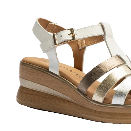 Pitillos Πέδιλο Shain 10353 Άσπρο Πολύχρωμο