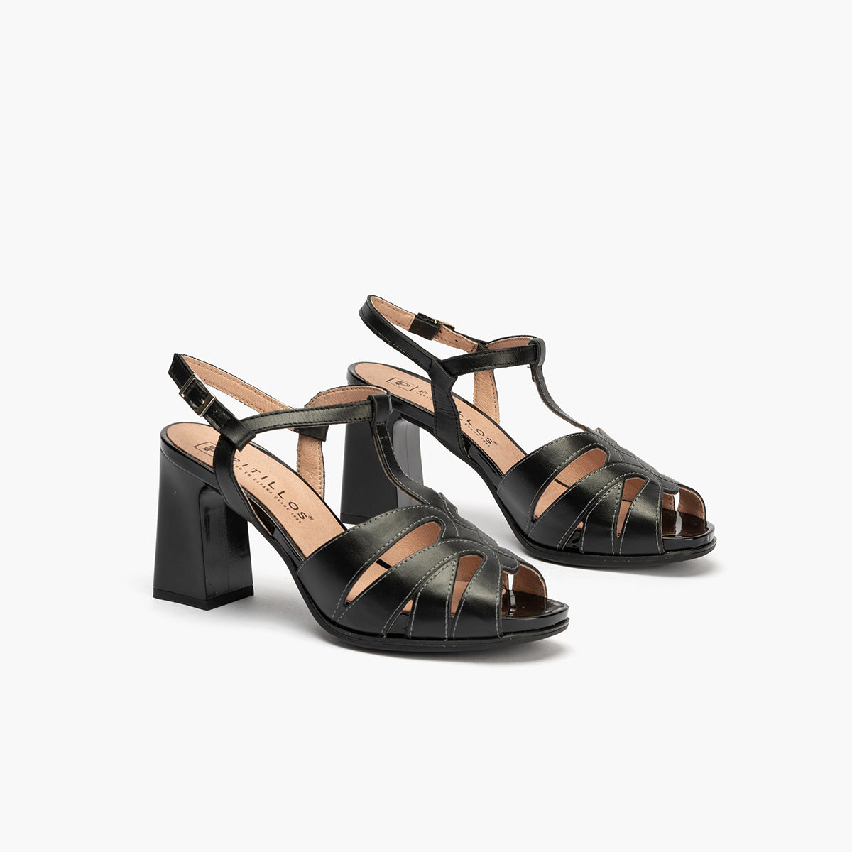 Pitillos Πέδιλο Dantel 5705 Μαύρο