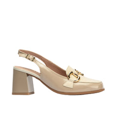 Pitillos Πέδιλο Violeta 5795 Mπέζ- Γκρι Λουστρίνι