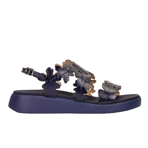 Wonders Comfort Πέδιλο Mar 51 C-6551 Μπλε Λουστρίνι