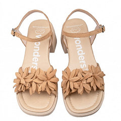 Wonders Comfort Πέδιλο Moai 02 D-2302 Μπεζ