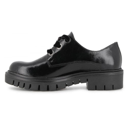 Alpina Παπούτσι Amica 878E-1 Μαύρο Λουστρίνι