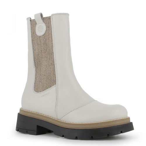 Alpina Μποτάκι Aria 7P42-2 Off White-Μπεζ